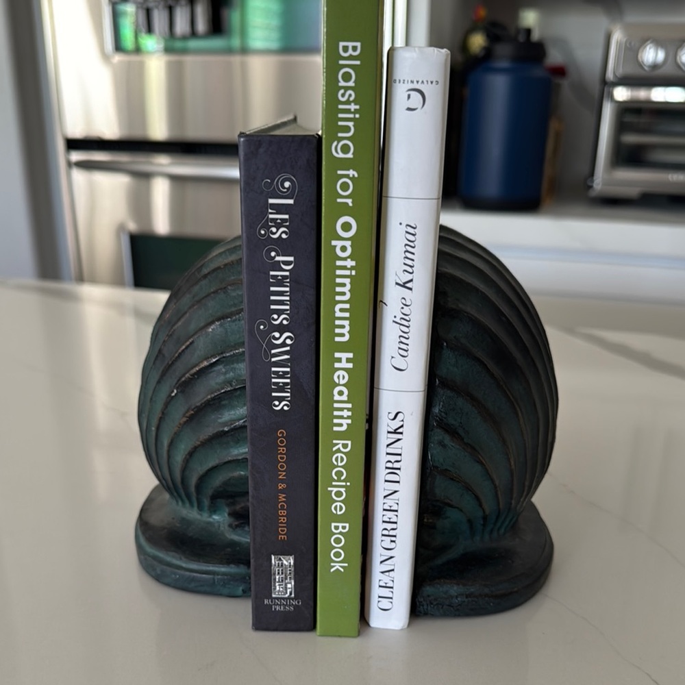 Art Deco Clamshell Bookends